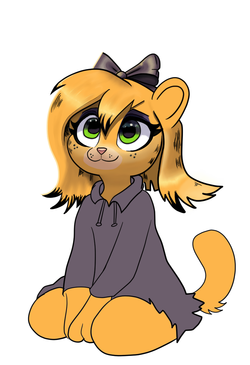 Adorable Marmalade Sitting