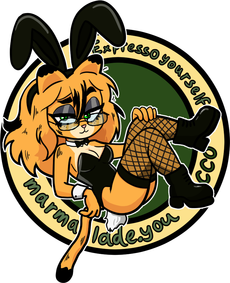 Bunny Girl Marmalade Cup Design